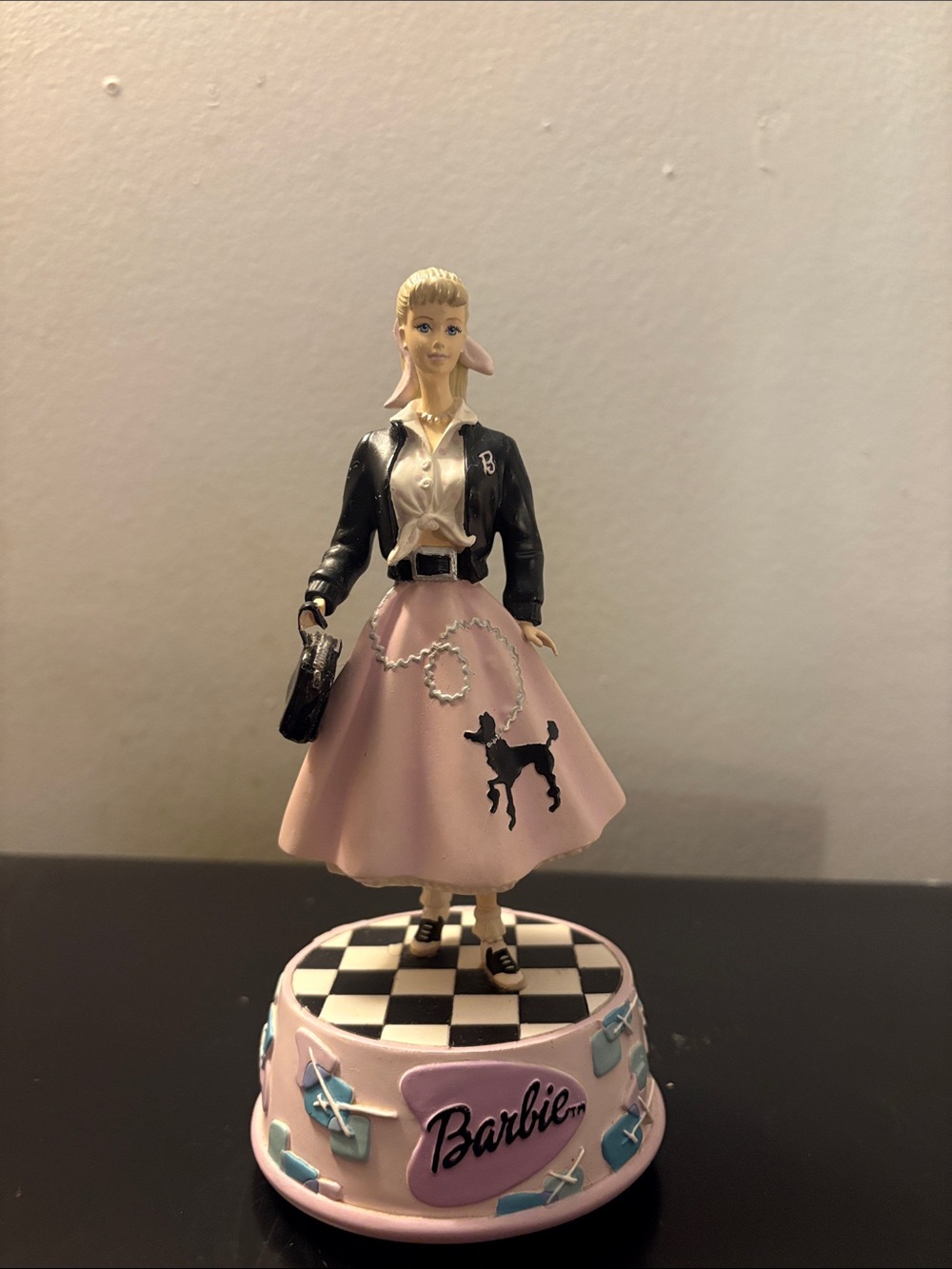 San Francisco Music Box Company 2002 Barbie Rocking Robin Figurine Rare